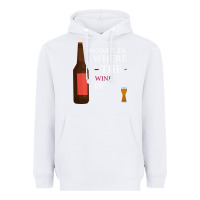 White HOME IS WHERE THE WINE IS Heavyweight Hoodie - Bettercallsaul