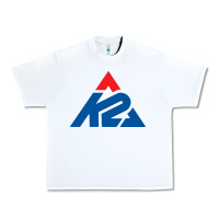 White k2 ski snowboarding Urban Heavy Tee - Craftify