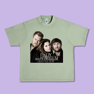 Lady Antebellum Urban Heavy Tee Designed By Craftify