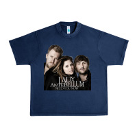 Navy lady antebellum Urban Heavy Tee - Craftify