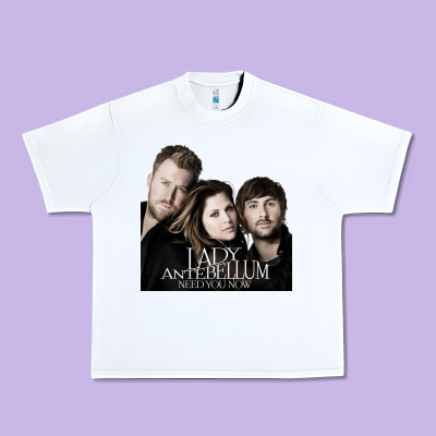 Lady Antebellum Urban Heavy Tee Designed By Craftify