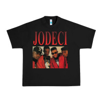 Black JODECI 90S RB FUNK THROWBACK Urban Heavy Tee - Craftify
