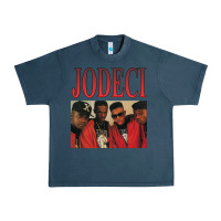 Midnight Navy JODECI 90S RB FUNK THROWBACK Urban Heavy Tee - Craftify