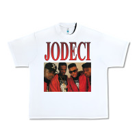 White JODECI 90S RB FUNK THROWBACK Urban Heavy Tee - Craftify