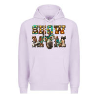 Lilac show mom donkey Premium Hoodie - BarkalooDesign