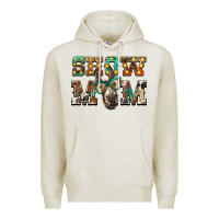 Oatmeal Heather show mom donkey Premium Hoodie - BarkalooDesign