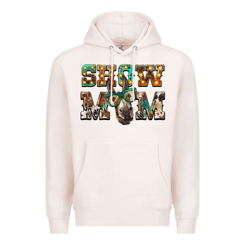 Show Mom Donkey Premium Hoodie by BarkalooDesign | Teevron
