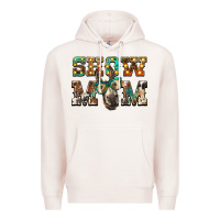 Pale Pink show mom donkey Premium Hoodie - BarkalooDesign