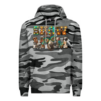 Slate Camo show mom donkey Premium Hoodie - BarkalooDesign