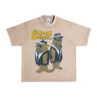 French Oak The Flinstones, The Flinstones art, The Flinstones vintage, The Flinst Urban Heavy Tee - Craftify