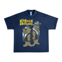 Navy The Flinstones, The Flinstones art, The Flinstones vintage, The Flinst Urban Heavy Tee - Craftify