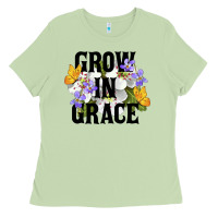 Matcha Grow In Grace Ladies Tee - LillyAllenDesigns
