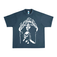 Midnight Navy Electric Wizard Urban Heavy Tee - Craftify