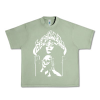 Oil Green Electric Wizard Urban Heavy Tee - Craftify
