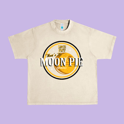 Moon Pie Urban Heavy Tee Designed By Craftify