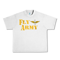 Lunar Rock Vintage Fly Army Military Pilot Army Aviation Branch Urban Heavy Tee - Craftify