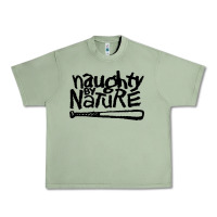 Oil Green naughty by nature Urban Heavy Tee - Craftify