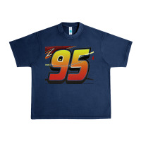 Navy No 95 McQueen Urban Heavy Tee - Craftify