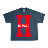 Midnight Navy howard letter Urban Heavy Tee - Craftify