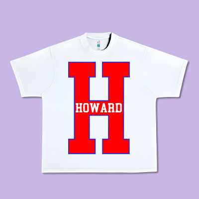 Howard Letter Urban Heavy Tee Designed By Craftify