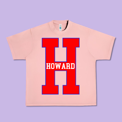 Howard Letter Urban Heavy Tee Designed By Craftify