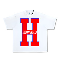 White howard letter Urban Heavy Tee - Craftify