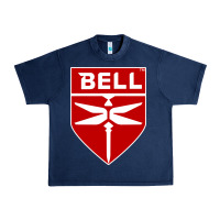 Navy Bell Helicopter Textron Aerospace Urban Heavy Tee - Craftify