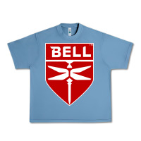 Pebble Blue Bell Helicopter Textron Aerospace Urban Heavy Tee - Craftify