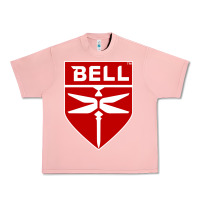 Salmon Bell Helicopter Textron Aerospace Urban Heavy Tee - Craftify