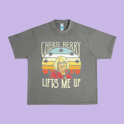 Cherie Berry Lifts Me Up Urban Heavy Tee Designed By Craftify