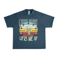 Midnight Navy cherie berry lifts me up Urban Heavy Tee - Craftify