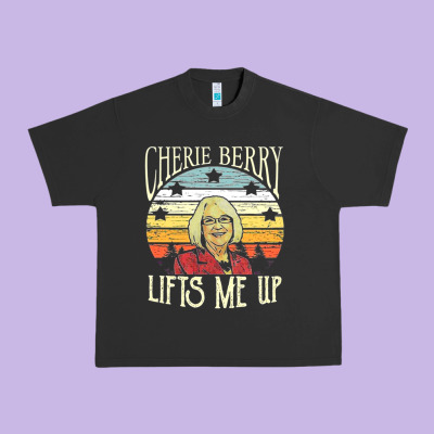 Cherie Berry Lifts Me Up Urban Heavy Tee Designed By Craftify