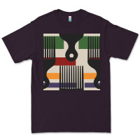 Plum afro comb seamless pattern Premium Tee - BundleAndBundleShop