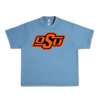 Pebble Blue Oklahoma St University Urban Heavy Tee - Craftify