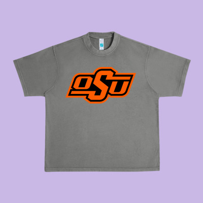 Oklahoma St University Urban Heavy Tee Designed By Craftify