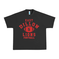 Pigment Black Friday Night Lights East Dillon Lions Football Jersey Urban Heavy Tee - Craftify