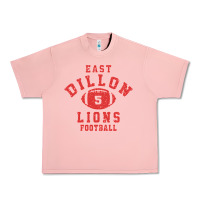 Salmon Friday Night Lights East Dillon Lions Football Jersey Urban Heavy Tee - Craftify
