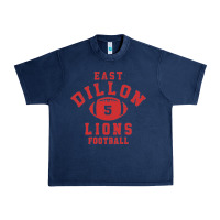 Navy Friday Night Lights East Dillon Lions Football Jersey Urban Heavy Tee - Craftify