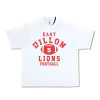 White Friday Night Lights East Dillon Lions Football Jersey Urban Heavy Tee - Craftify