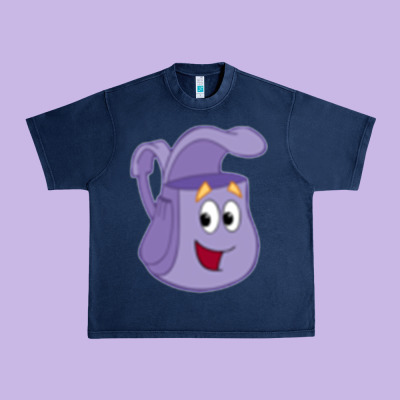 Dora The Backpack   1 Urban Heavy Tee Designed By Craftify