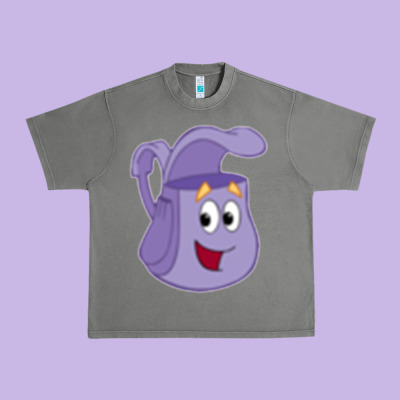 Dora The Backpack   1 Urban Heavy Tee Designed By Craftify