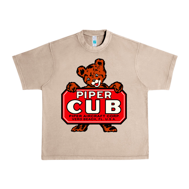 #piper Aircraft Corp Urban Heavy Tee by Craftify | Teevron