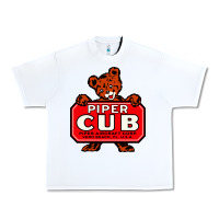 White #piper aircraft corp Urban Heavy Tee - Craftify