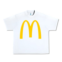 White mcd onald's golden arches Urban Heavy Tee - Craftify
