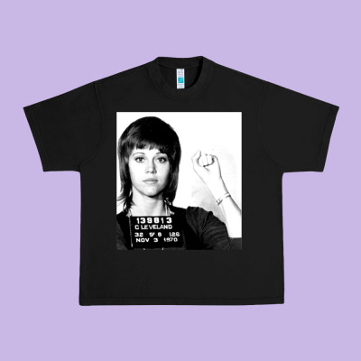 Jane Fonda Mugshot Gift Urban Heavy Tee Designed By Craftify