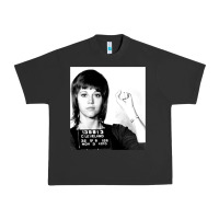 Pigment Black Jane Fonda Mugshot GIFT Urban Heavy Tee - Craftify