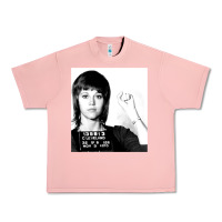 Salmon Jane Fonda Mugshot GIFT Urban Heavy Tee - Craftify