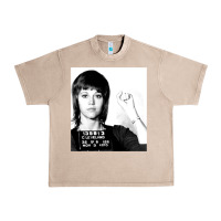 French Oak Jane Fonda Mugshot GIFT Urban Heavy Tee - Craftify