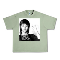 Oil Green Jane Fonda Mugshot GIFT Urban Heavy Tee - Craftify
