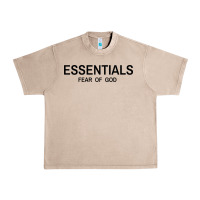 French Oak Fear Of God Essentials Urban Heavy Tee - Craftify